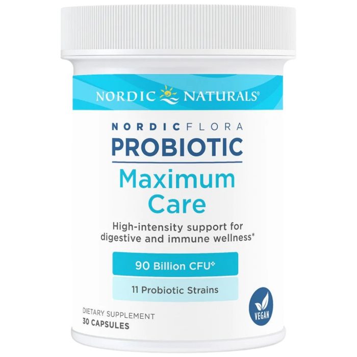 Nordic Flora Probiotic Maximum Care |  90 Billion Active Cells - Image 1