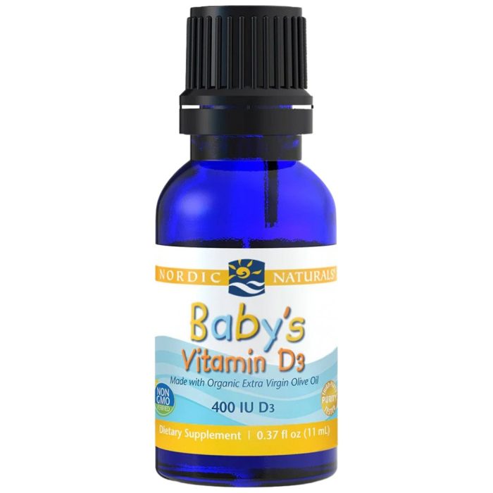 Baby's Vitamin D3 400 IU - Image 1