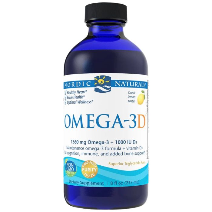 Omega-3D Liquid 1560 mg - Image 1