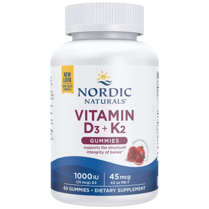 Vitamin D3 1000 IU + K2 45 mcg | Gummies - Image 1
