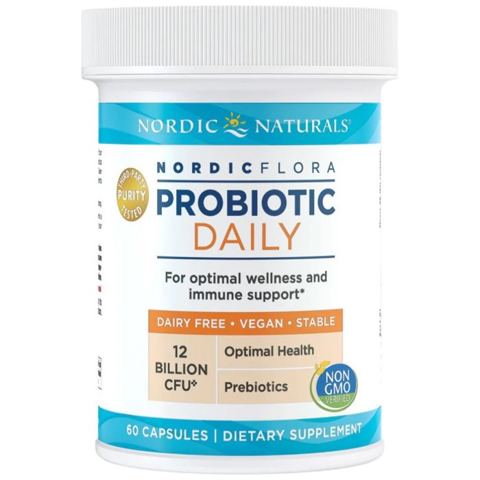 Nordic Flora Probiotic Daily | 12 Billion Active Cells - Image 1