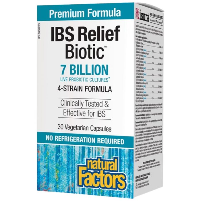 IBS Relief Biotic™ | 7 Billion Live Cultures, 4 Strains - Image 1