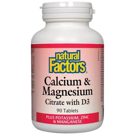 Calcium & Magnesium Citrate with D3