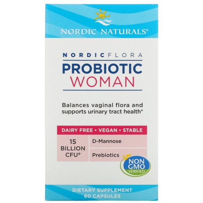 Nordic Flora Probiotic Woman | 15 Billion Active Cells - Image 1