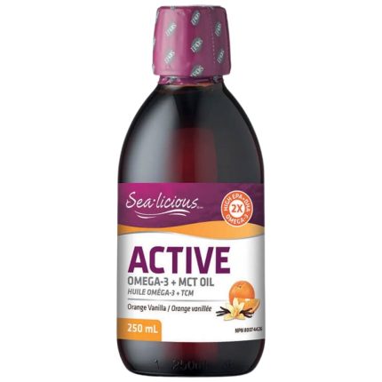 Sea-Licious® Active Omega-3 | Vitamin D3 & MCT Oil