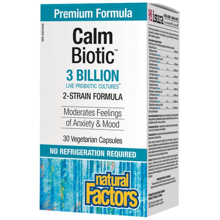 Calm Biotic® 3 Billion Live Probiotic Cultures, 2 Strains - Image 1