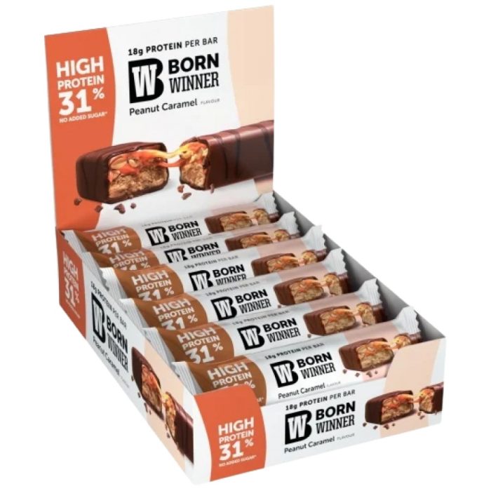 Deluxe 31% High Protein Bar - Peanut & Caramel - Image 1