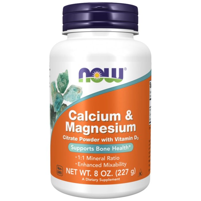Calcium & Magnesium Citrate Powder with Vitamin D3 - Image 1