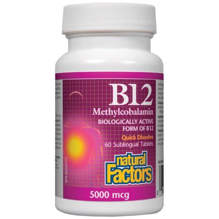 B12 Methylcobalamin 5000 mcg