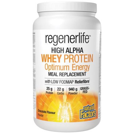 Regenerlife™ High Alpha Whey Protein Optimum Energy
