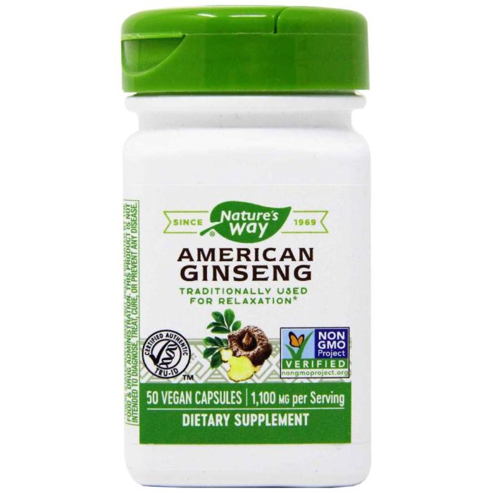 American Ginseng 550 mg - Image 1
