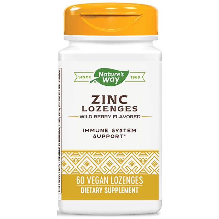 Zinc Lozenges with Echinacea and Vitamin C - Image 1