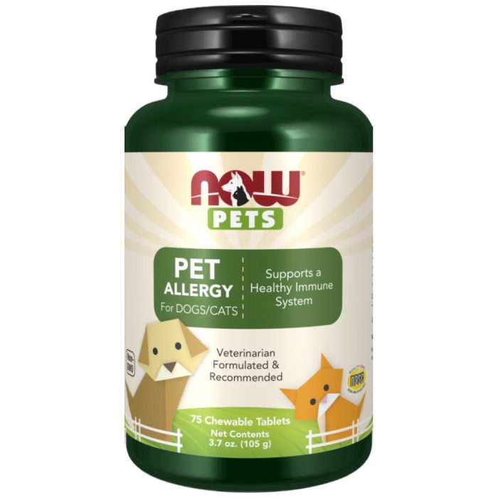 Pet Allergy Chewable Tablets | For Dogs & Cats - Image 1