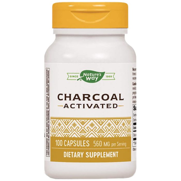 Activated Charcoal 280 mg - Image 1