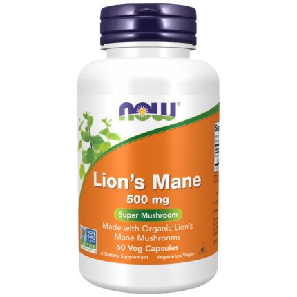 Lion's Mane 500 mg | Made with Organic Lion's Mane Mushrooms