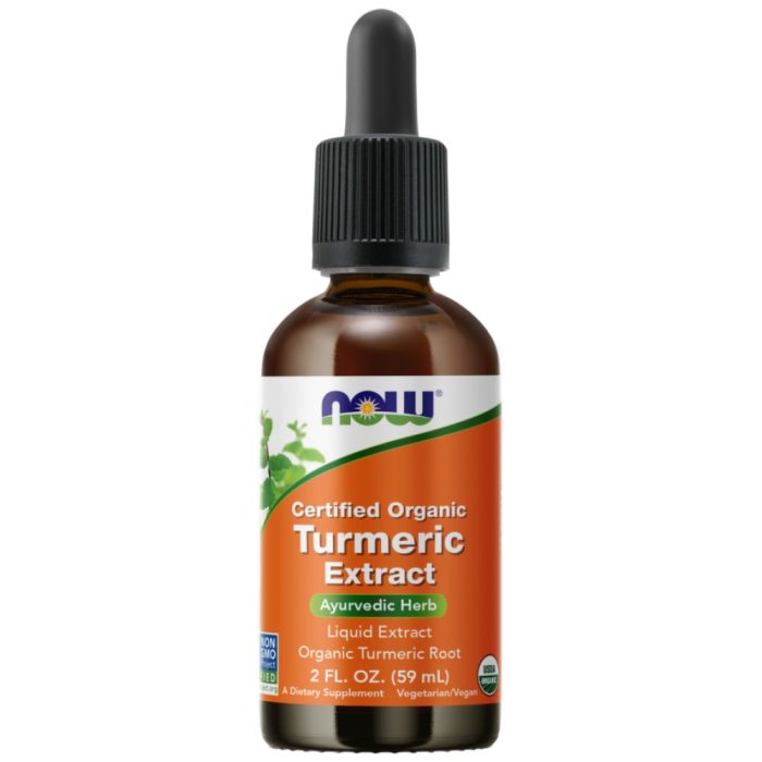 Turmeric Extract Liquid | Certified Organic - Image 1