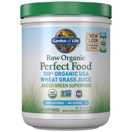 Raw Organic Perfect Food | 100% Organic USA Wheat Grass Juice