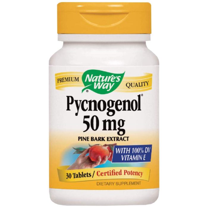 Pycnogenol 50 mg - Image 1