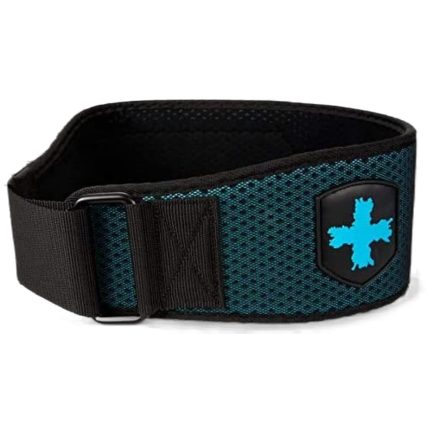 Дамски тренировъчен колан / Hex Core Belt 12 cm - Blue