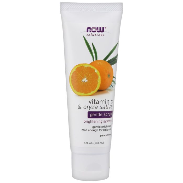 Vitamin C & Oryza Sativa Gentle Scrub | Paraben Free - Image 1
