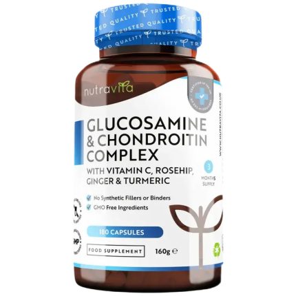 Glucosamine Chondroitin | with Turmeric, Ginger & Vitamin C