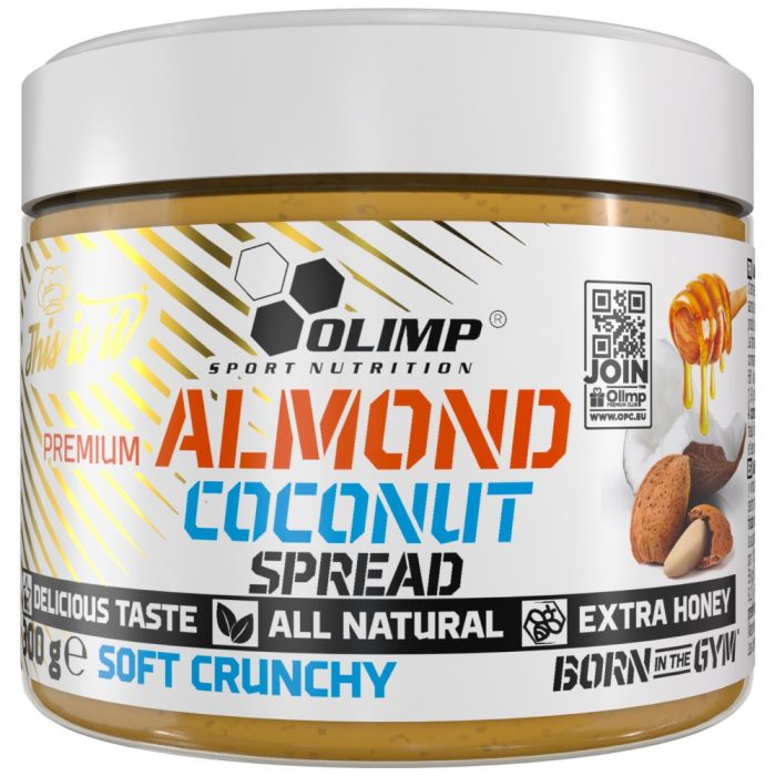 Almond Coconut Spread - Soft Crunchy - Image 1