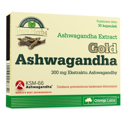GOLD Ashwagandha KSM-66 Premium