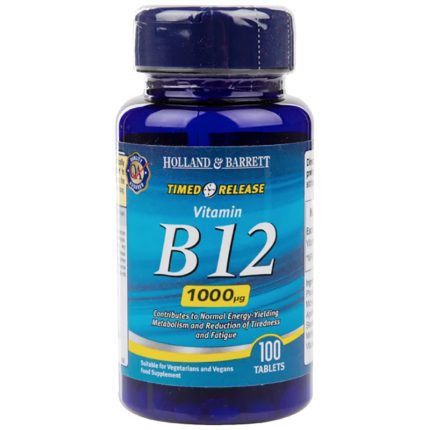 Vitamin B12 Cyanocobalamin 1000 mcg / Timed Release