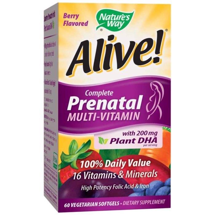 Alive! Complete Prenatal Multi-Vitamin | Premium Formula - Image 1