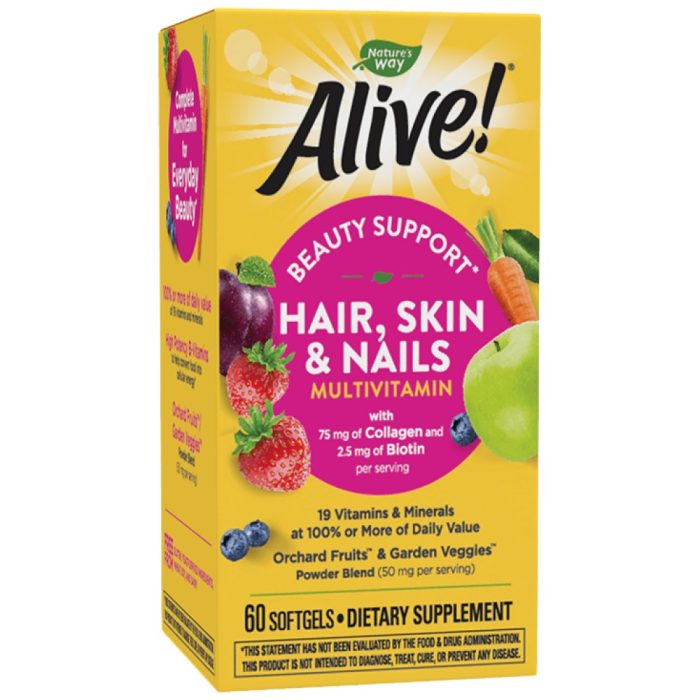 Alive! Hair, Skin and Nails - Image 1