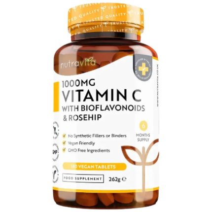 Vitamin C 1000 mg with Bioflavonoids & Rose Hip