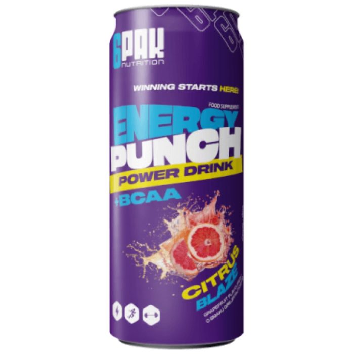 Energy Punch Power Drink | with BCAA & Caffeine - Image 1