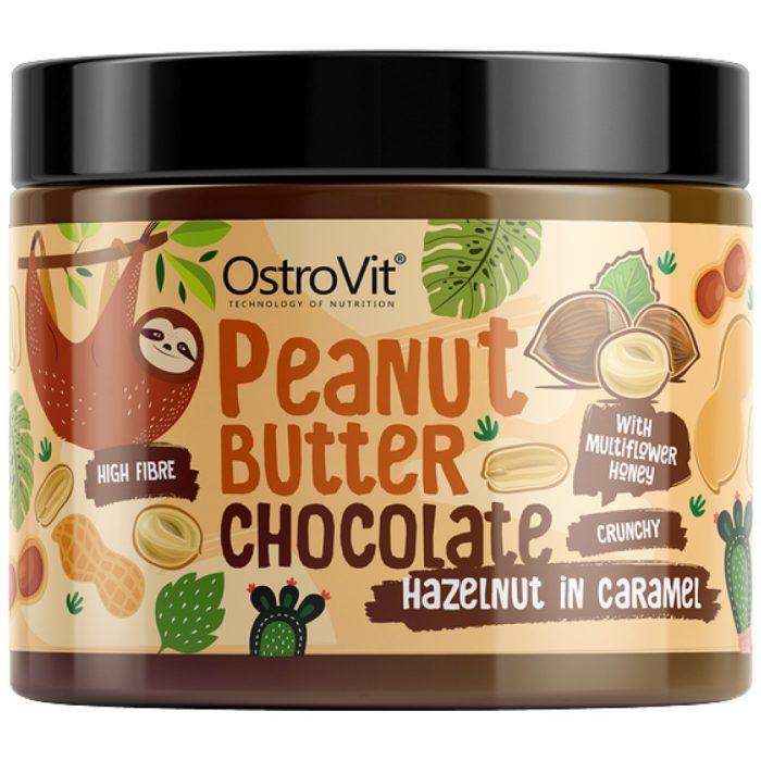 Chocolate Peanut Butter with Hazelnut in Caramel | Crunchy - Image 1