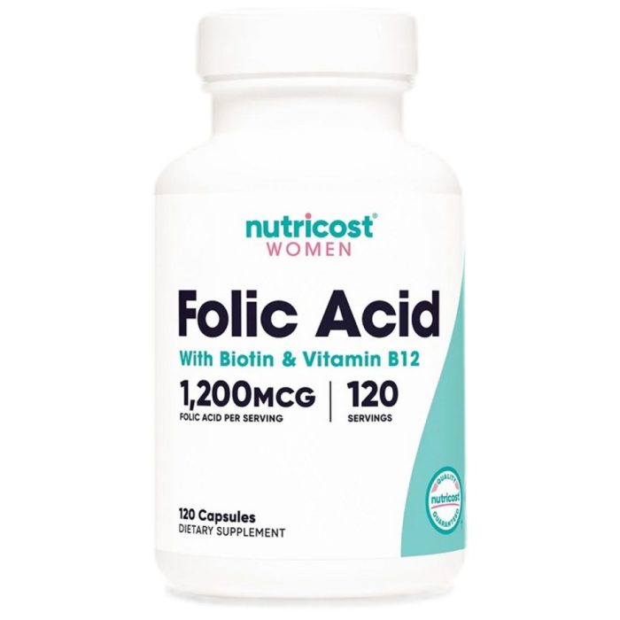 Folic Acid with Biotin & Methylcobalamine | Women Series - Image 1