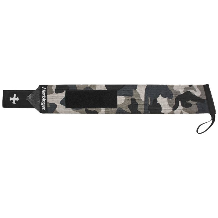 Накитници с палец / Wristwraps / Red Line - Grey Camo - Image 1
