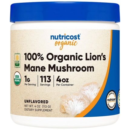 Organic Lion's Mane Mushroom Powder