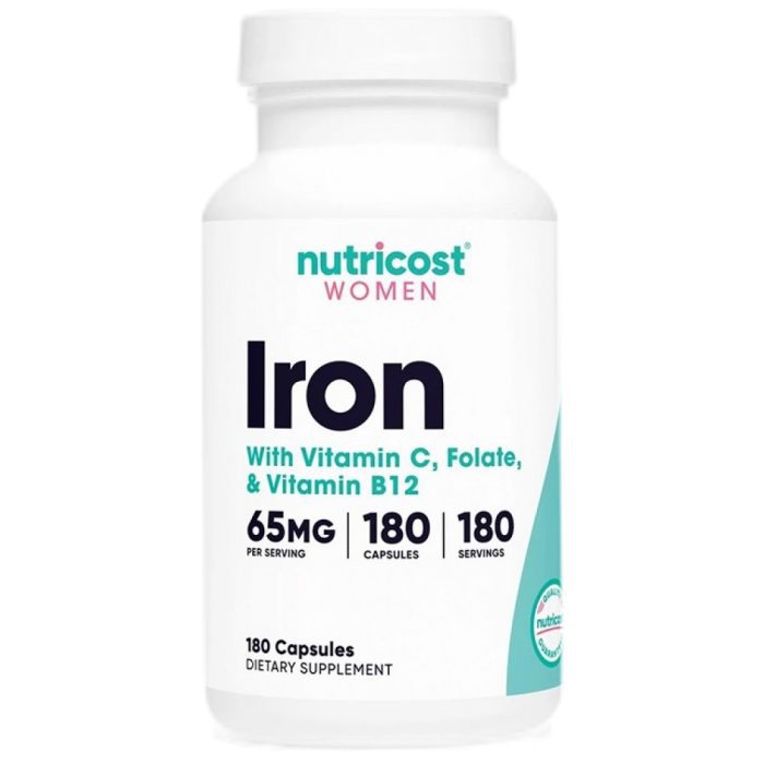 Iron with Vitamin C, Folate & B12 | Women Series - Image 1