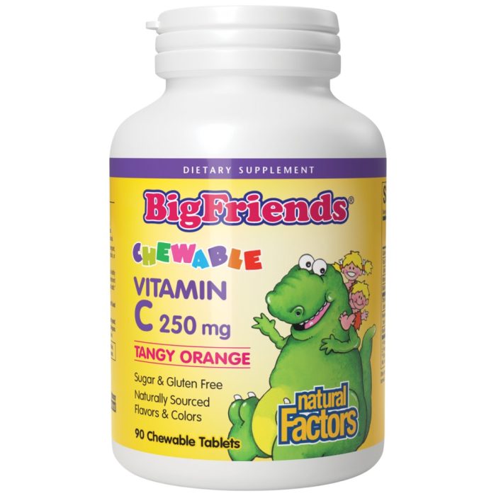 Big Friends Jr Chewable C 250 mg - Image 1