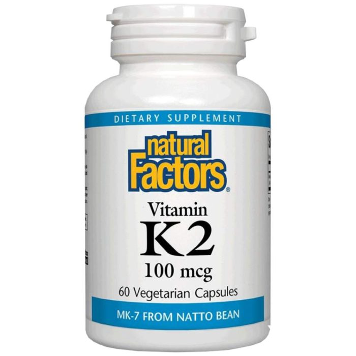 Vitamin K2 (MK-7) 100 mcg - Image 1