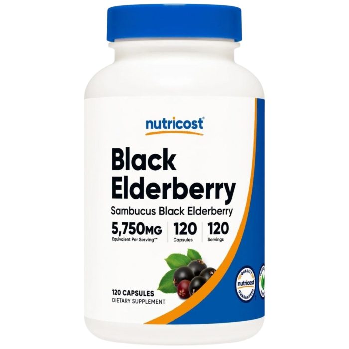 Black Elderberry 575 mg (10:1) - Image 1