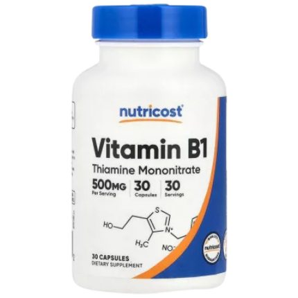 Vitamin B1 Thiamine Mononitrate 500 mg