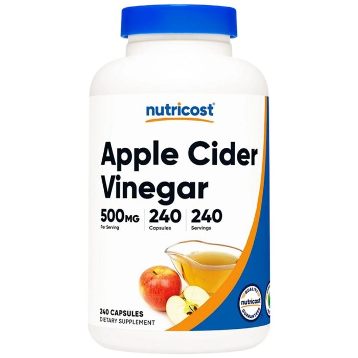 Apple Cider Vineger 500 mg - Image 1