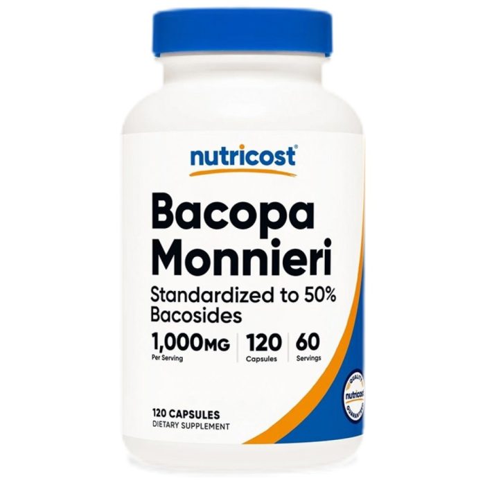 Bacopa Monnieri 500 mg - Image 1