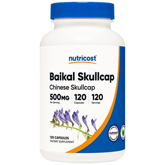 Baikal Skullcap | Chinese Skullcap 500 mg - Image 1