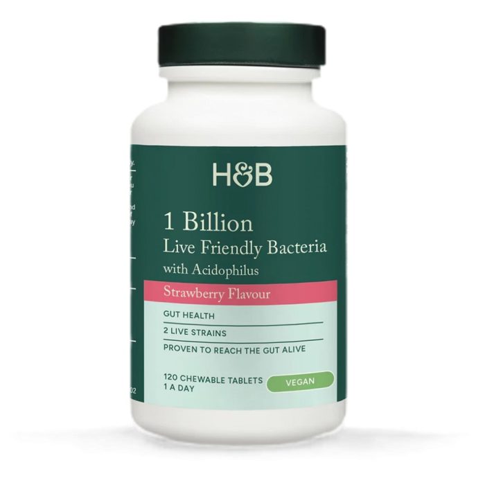 Live Friendly Bacteria | With 1 Billion Acidophilus Chewable - Image 1