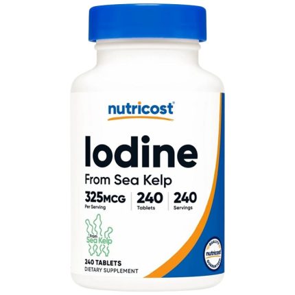 Iodine 325 mcg | From Sea Kelp