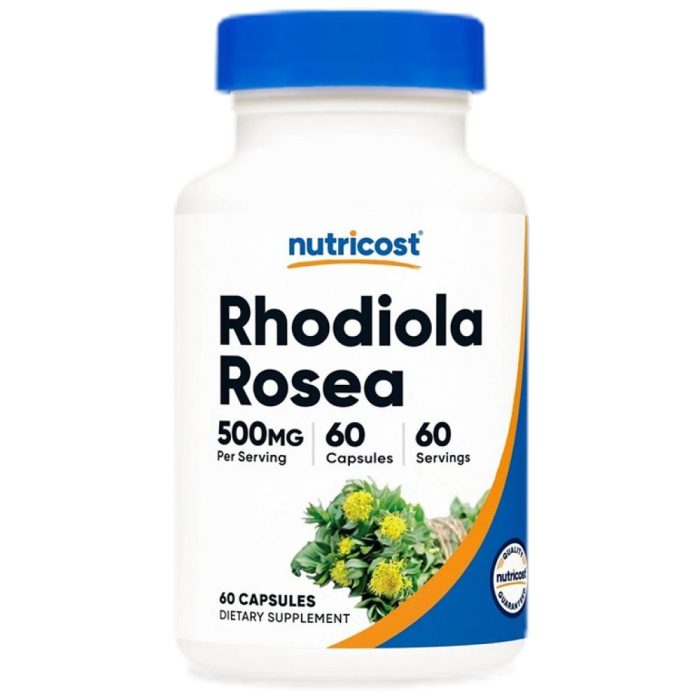 Rhodiola Rosea 500 mg - Image 1