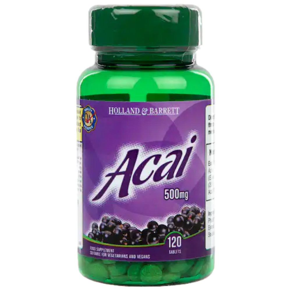 019175_A-e8a934b-1000x1000 Acai Berry 500 mg - Image 1