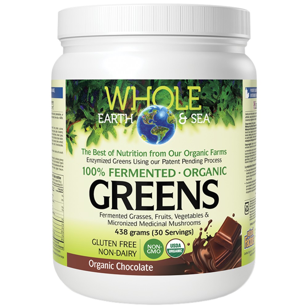 1-924265a-1000x1000 Whole Earth & Sea | 100% Fermented Organic Greens, Chocolate - Image 1