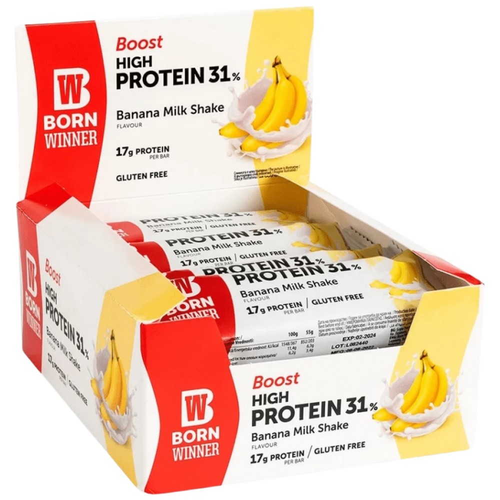 12-x-born-winner-boost-proteinov-bar-bananov-shejk_1428-1024x1024-380d9c4-1000x1000 Boost 31% High Protein Bar - Image 1
